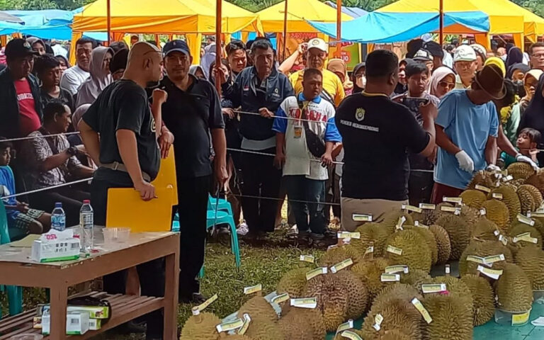 40 Petani Ikut Ramaikan Festival Durian Desa Kebongembong