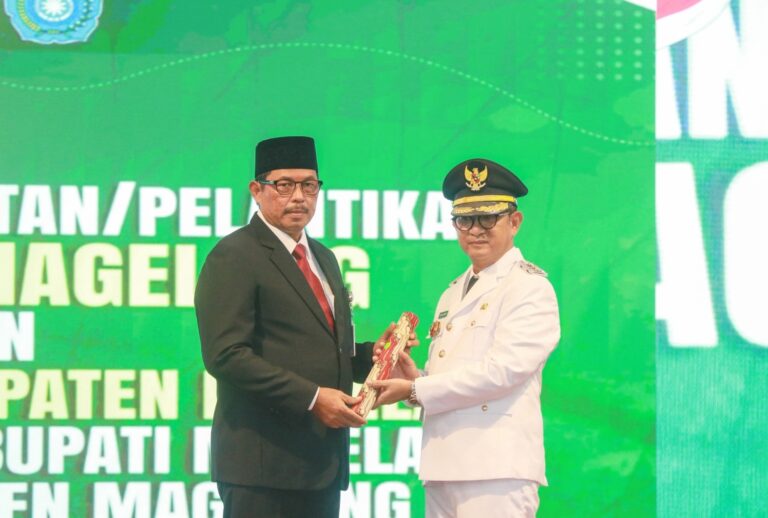 Lantik Pj Bupati Magelang, Nana Beri PR Soal Kemiskinan Hingga Kesuksesan Pemilu