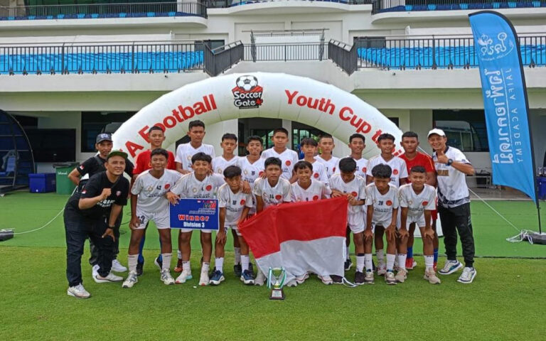 Bintang FC Rembang Juara III CCFA International Football Turnamen di Thailand