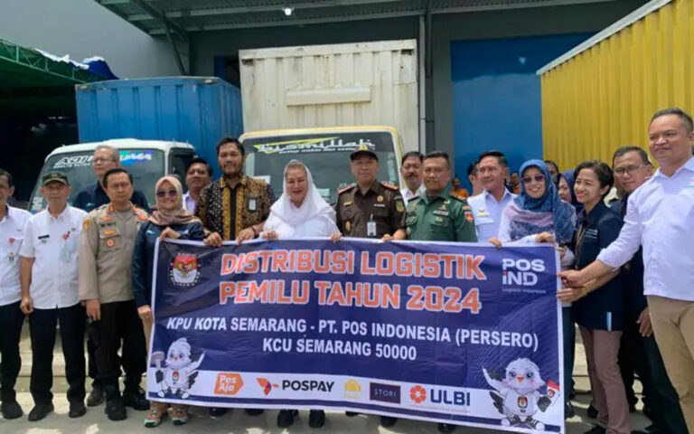 KPU Semarang Mulai Distribusikan Logistik Pemilu ke Tiap Kecamatan