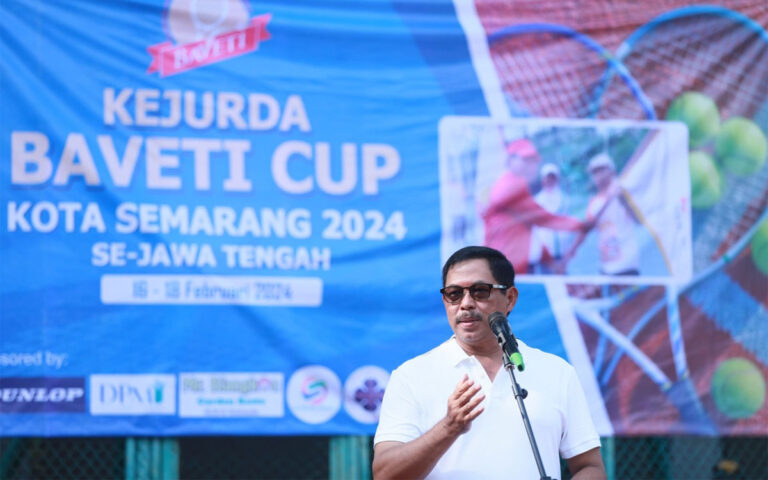 Pj Gubernur Jateng: Kejurda Baveti Tularkan Semangat Bagi Petenis Muda