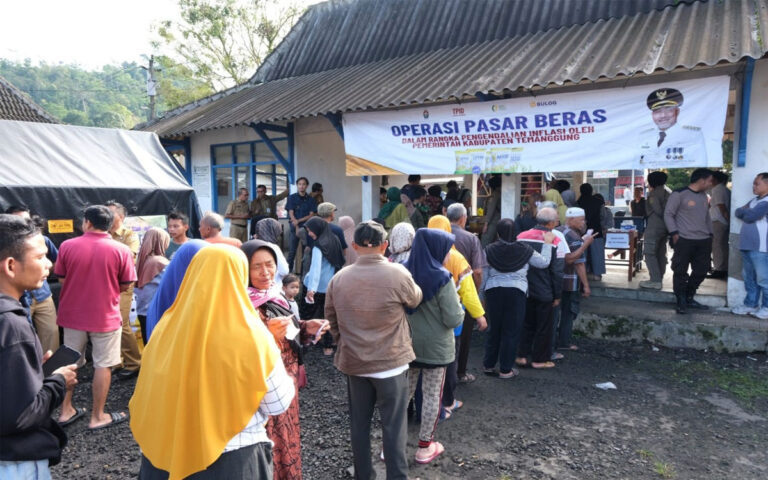 Operasi Pasar Beras Temanggung Berlanjut di Pasar Candiroto