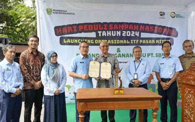 SBI dan Pemkab Bantul Kerja Sama Olah Sampah Plastik