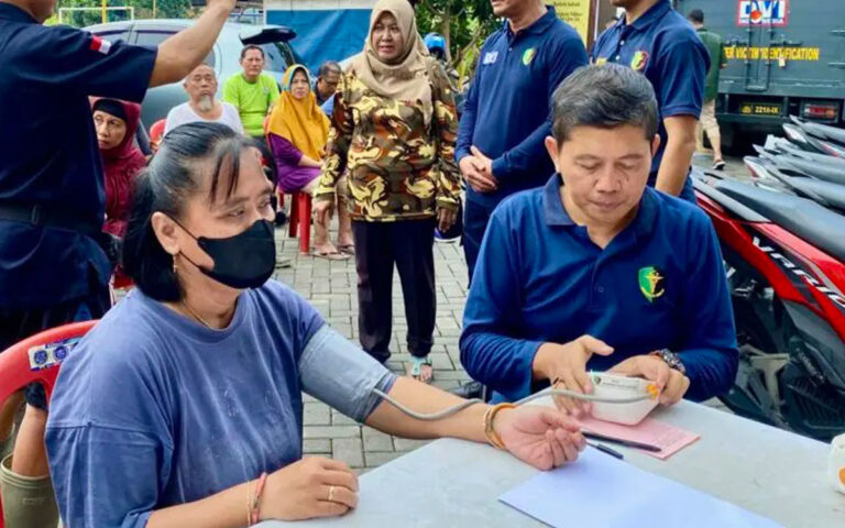 Polda Jateng Gelar Bakti Kesehatan di Lokasi Banjir