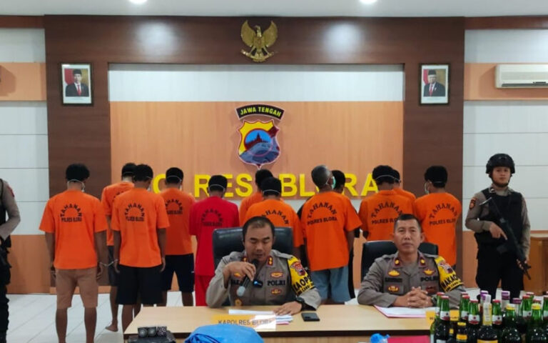 Polres Blora Ungkap Kasus Pekat Jelang Lebaran