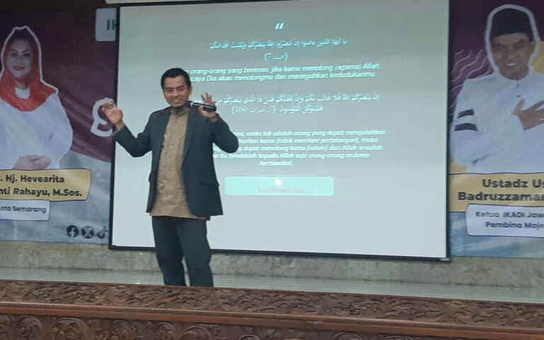 Ikadi Jateng Bersama Pemkot Semarang Gelar Seminar ‘Seni Menata Hati’