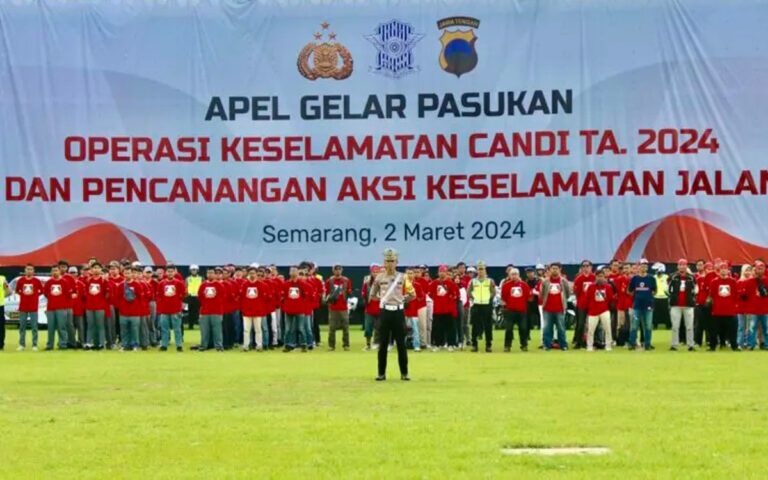 Ops Keselamatan Lalin Candi 2024, Polda Jateng Tilang 4.088 Pelanggar
