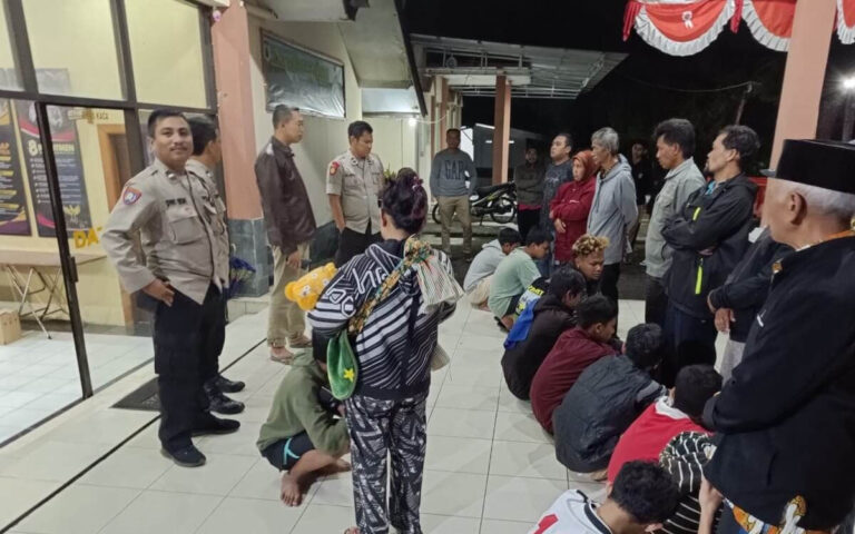 Diamankan, Puluhan Remaja Terlibat Perang Sarung di Bandungan