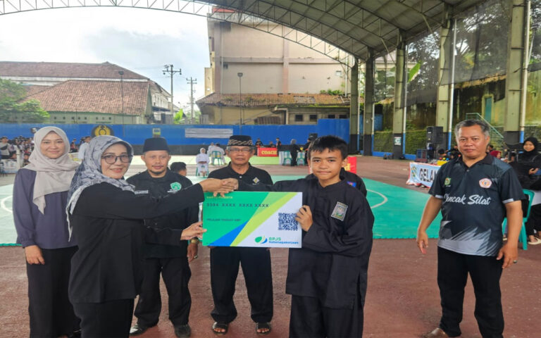 Ratusan Atlet Pencak Silat Popda Banjarnegara Peroleh Perlindungan BPJS Ketenagakerjaan