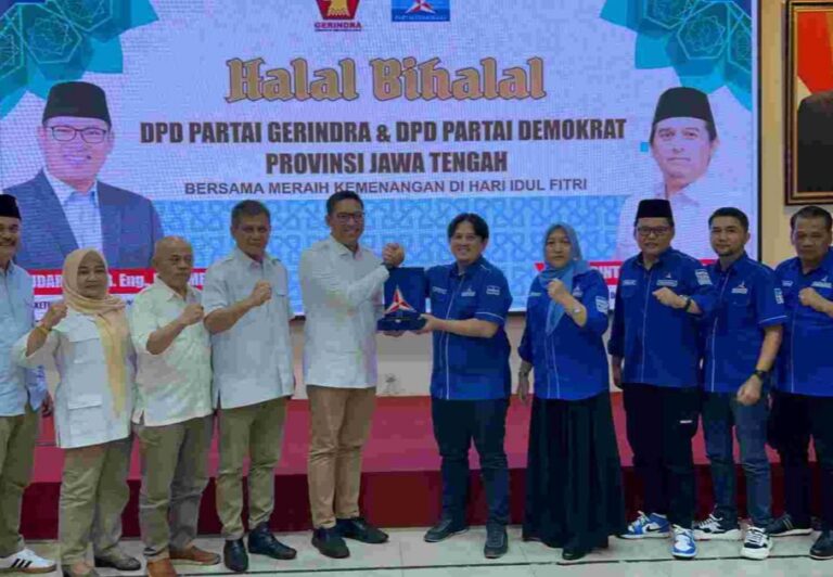 Gerindra dan Demokrat Bakal Berkoalisi di Pilgub Jateng 2024