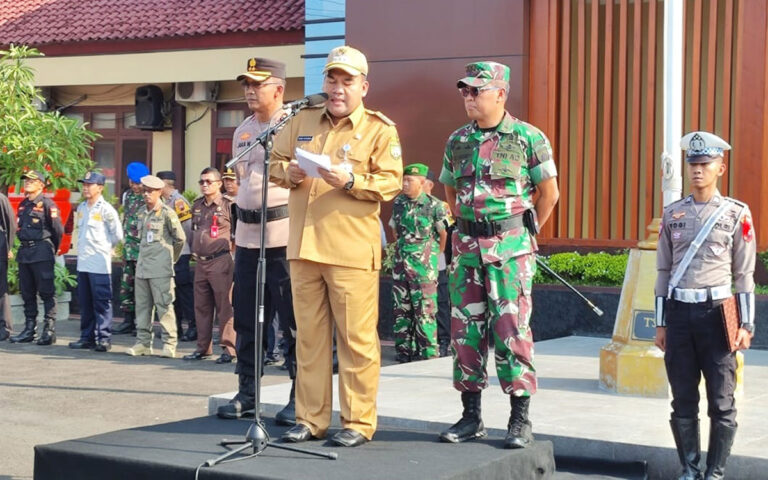 Polres Blora Gelar Apel Pasukan Operasi Ketupat Candi 2024