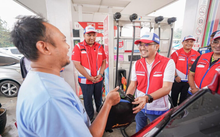 Pertamina Patra Niaga Cek Langsung Kesiapan Layanan di Sepanjang Arus Mudik