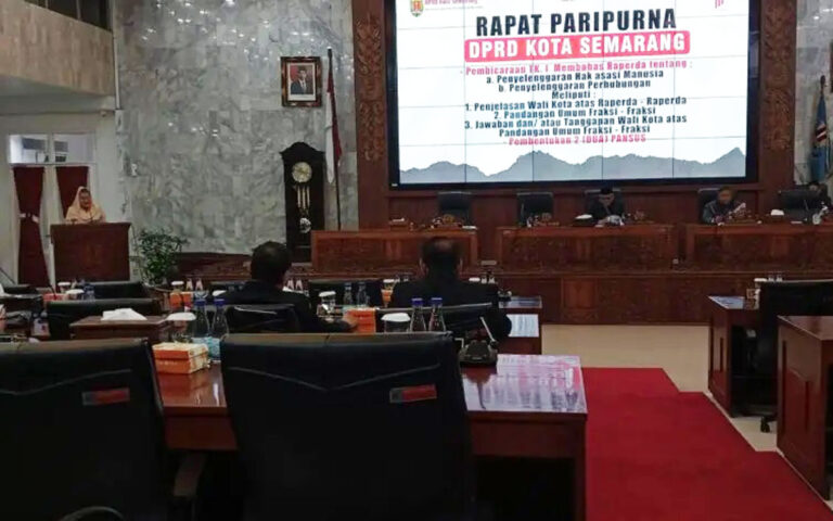 Pemkot Semarang Usulkan Pembentukan Dua Raperda