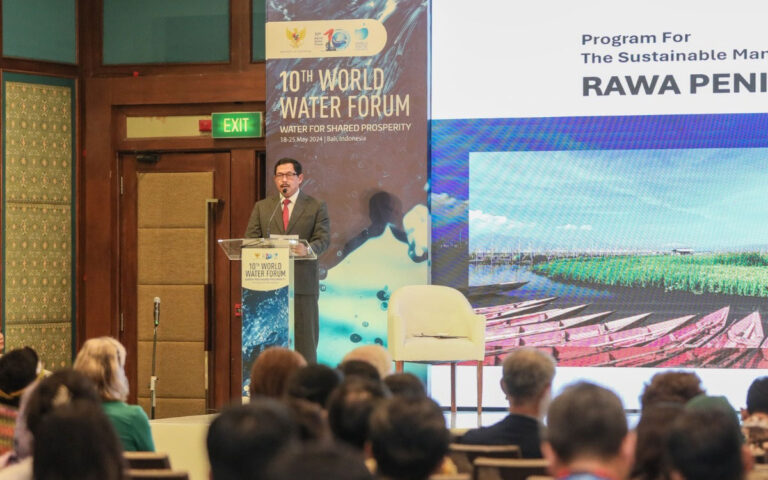 Pada Forum WWF Bali, Pj Gubernur Jateng Sampaikan Pengelolaan Danau Rawa Pening