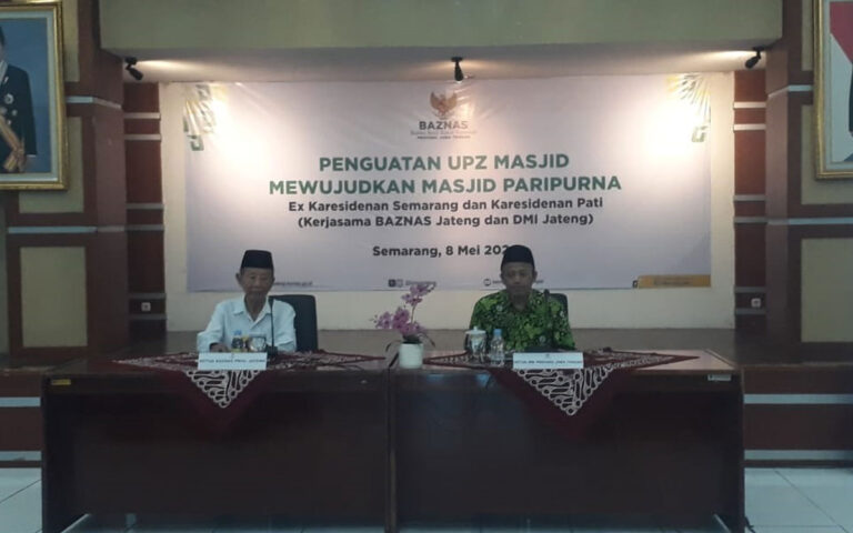 DMI Dorong Takmir Masjid se-Jateng Bentuk Unit Pengumpul Zakat