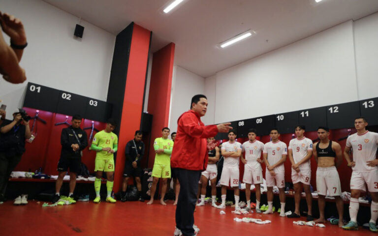 Erick Thohir Bersyukur Atas Pencapaian Timnas Indonesia