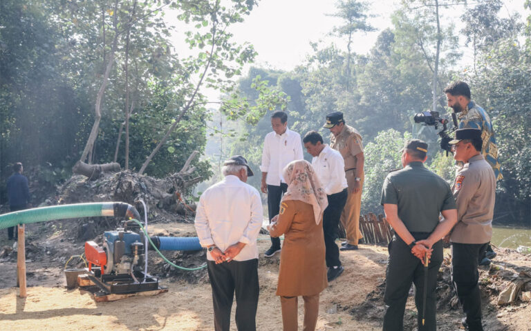 Berkat Bantuan Pompa Air, Pengairan Lahan Pertanian di Klaten Tercukupi