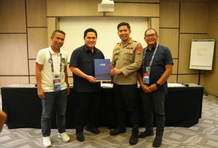 Erick Thohir Beri Apresiasi Tinggi Pada Polresta Sleman