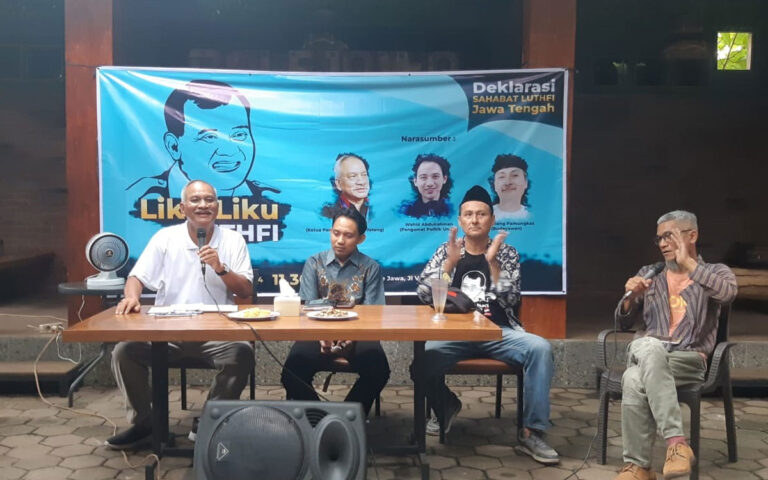 Relawan Sahabat Luthfi Jateng Deklarasikan Dukung Lutfi Maju Pilgub Jateng