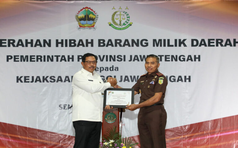 Pemprov Jateng Hibahkan Lahan 26,8 Ha ke Kejati Untuk Sarana Diklat dan Rumah Sakit