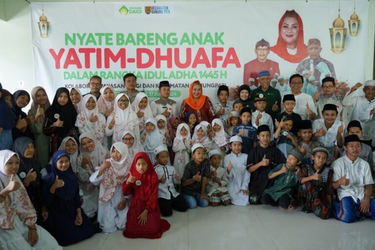 Senangnya Anak-anak Panti Asuhan Yayasan DAIGI, Bisa Nyate Bareng Wali Kota Semarang