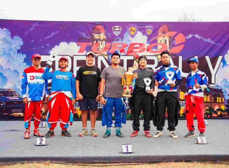 Pertamax Turbo Dongkrak Performa Pembalap Rally Kejurnas Pertamax