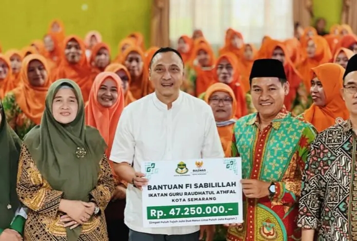 Baznas Kota Semarang Salurkan Bantuan Untuk IGRA