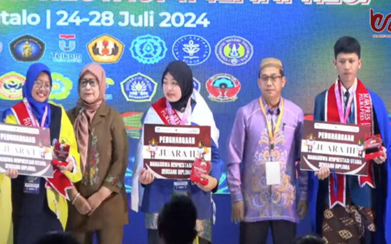 Rofik, Mahasiswa Sekolah Vokasi Undip Raih Juara Pilmapres 2024