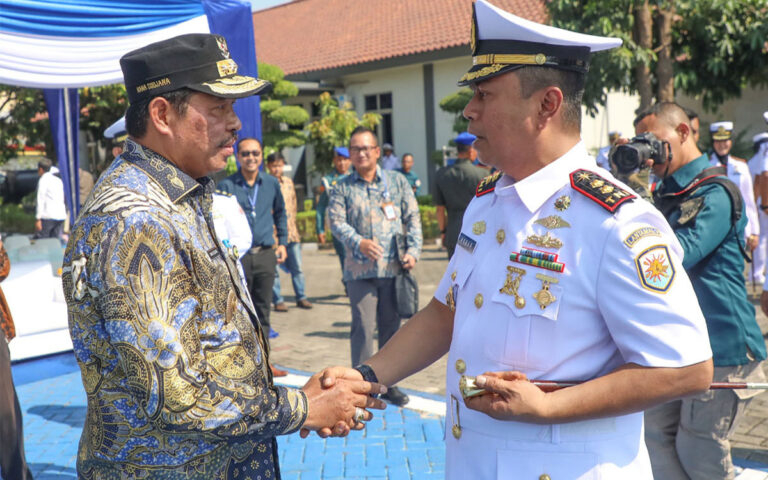 Sertijab Danlanal Semarang, Nana: Sinergi dan kolaborasi Perlu Ditingkatkan