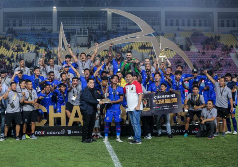 Arema FC Sukses Menjuarai Piala Presiden Sebanyak 4 Kali