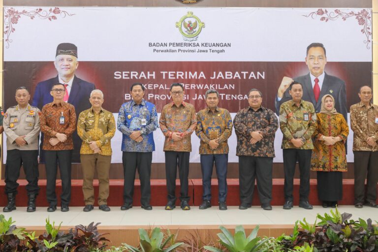 Hadiri Sertijab Kepala BPK Jateng, Nana: Sinergi dan Kolaborasi Ditingkatkan