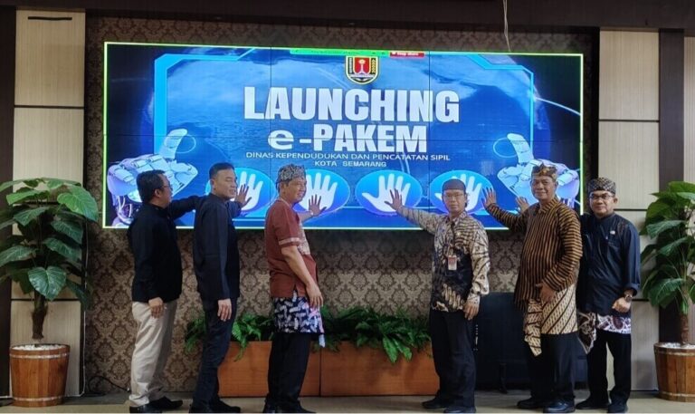 Wujudkan Data Kematian Lebih Realtime, Dispendukcapil Kota Semarang Luncurkan E-Pakem