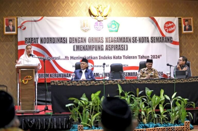 Ajang Harmony Award, Pemkot Semarang Dorong FKUB Jadikan Semarang Peringkat Tertinggi Kota Toleran