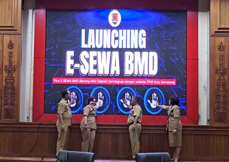 Beri Kemudahan Peminjaman Aset Daerah, Pemkot Semarang Luncurkan E-Sewa