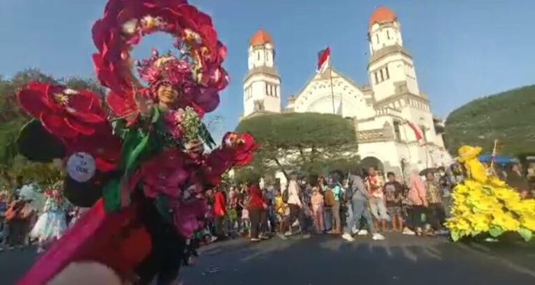 Semarang Merdeka Flower Festival 2024 Lebih Meriah, Libatkan Banyak Kalangan