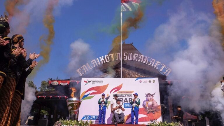 Kota Solo Jadi Tujuan Akhir Pawai Obor Api PEPARNAS 2024
