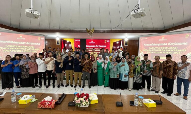 KPU Jateng Ajak Ormas Sosialisasi Pilgub 2024