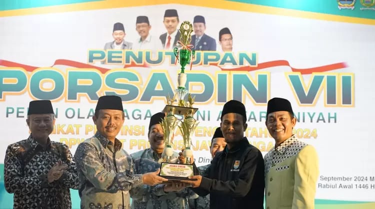 Cilacap Juara Umum Porsadin  VII Jateng