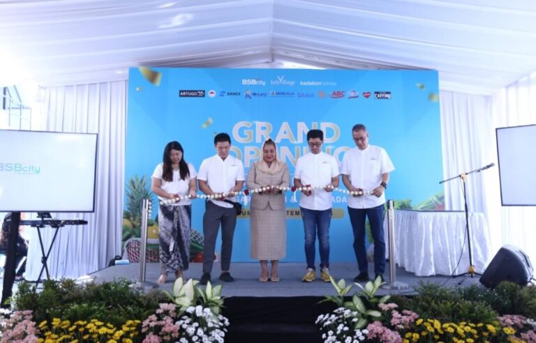 Pertama Di Jawa Tengah, Mbak Ita Resmikan Pasar Modern BSB City Mijen