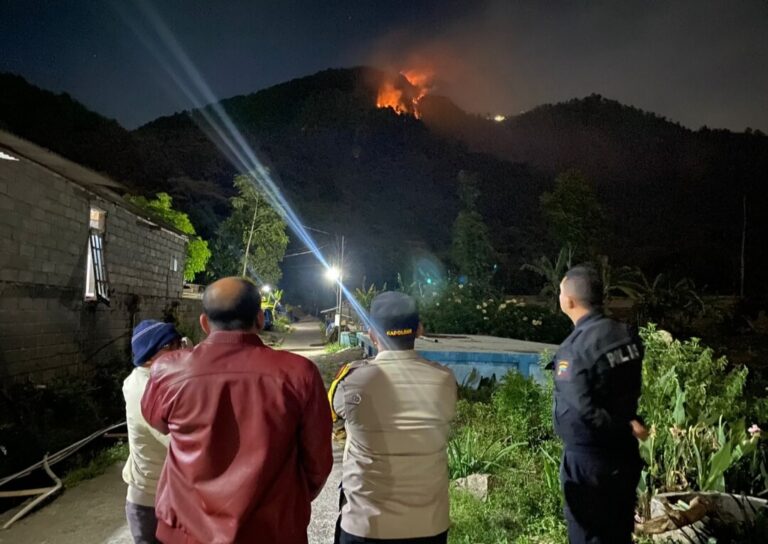 Hutan Gunung Telomoyo Terbakar, Kapolres Semarang: Tidak Ada Pendakian