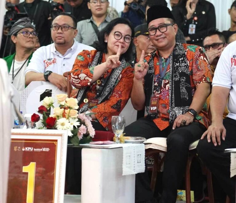 Peroleh Nomer Urut 1, Calon Walikota Mbak Agustin Sampaikan Visi Misi