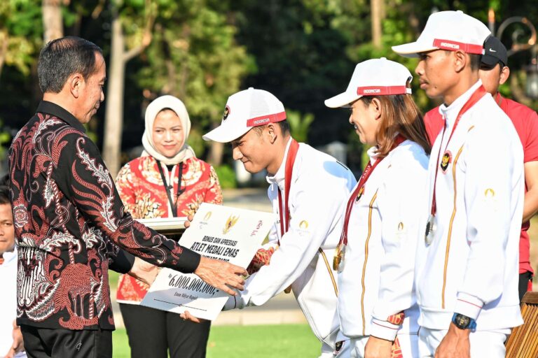 Presiden Jokowi Apresiasi Capaian Kontingen Indonesia di Paralimpiade Paris 2024