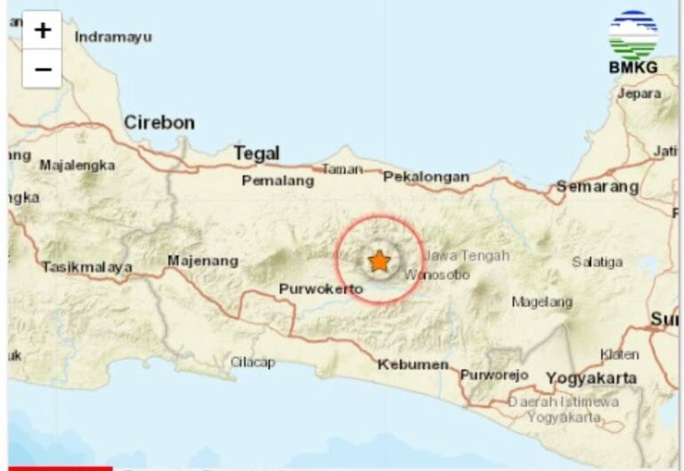 Banjarnegara Dilanda Gempa Bumi Tektonik