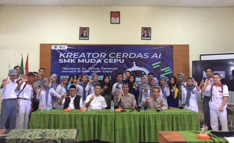 Denny JA Apresiasi Program Kelas Kreator Cerdas AI di SMK Muhammadiyah 2 Cepu