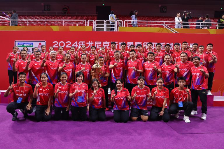 Tim Bulutangkis Junior Indonesia Juara Piala Suhandinata 2024