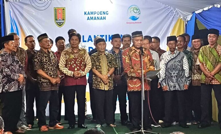 Gunoto Saparie Ketua RW IV Ngaliyan Semarang