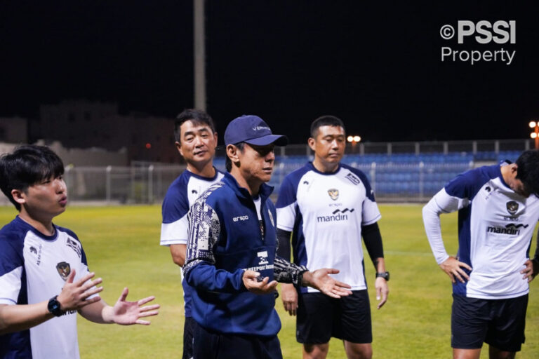 Timnas Indonesia Mulai Latihan Perdana Jelang Melawan Bahrain