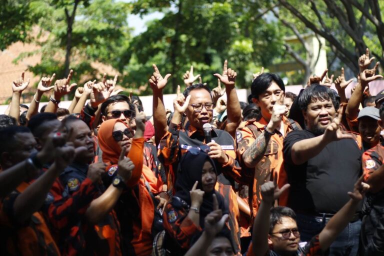 Puluhan Kader Pemuda Pancasila Kota Semarang Deklarasi Dukung Yoyok-Joss