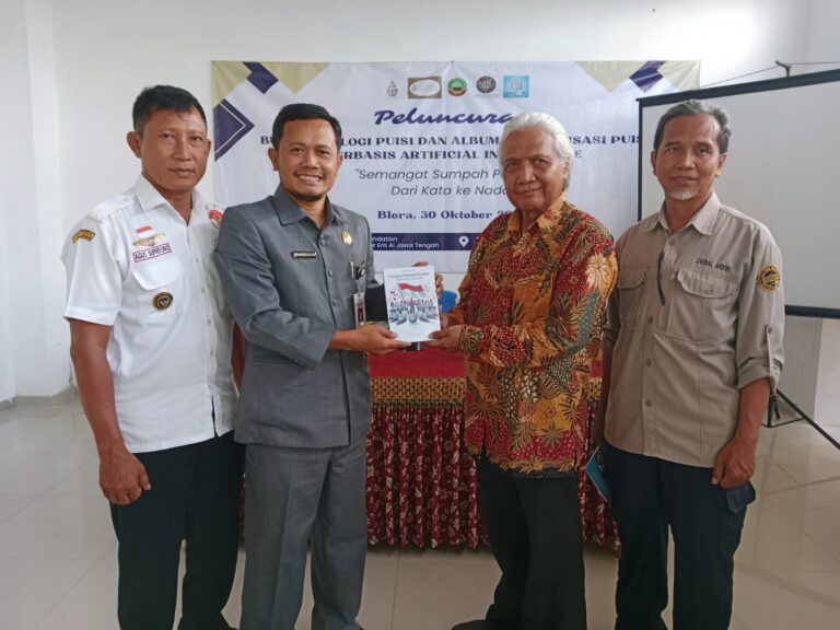 Meriah, Peluncuran Antologi Puisi dan Album Musikalisasi Puisi Berbasis AI di Blora