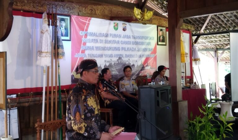 Ciptakan Kamtibmas Jelang Pilkada Serentak 2024, Ditintelkam Polda Jateng Gelar Sarasehan di Candi Borobudur